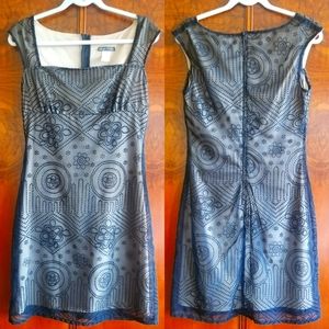 90s Square Neck Dress